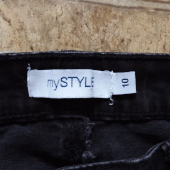 my STYLE Petite Black Jeans - Picture 4 of 6